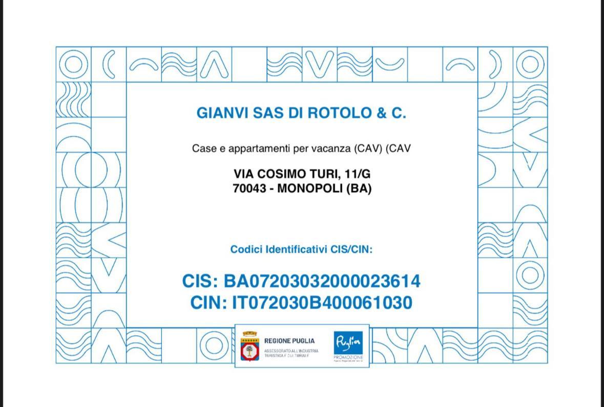 Ferienwohnung Dimora San Vito Monopoli Exterior foto